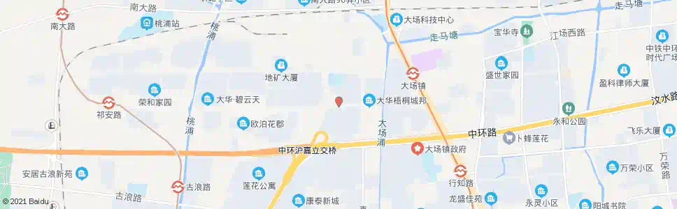 上海华和路真北路_公交站地图_上海公交_妙搜公交查询2025
