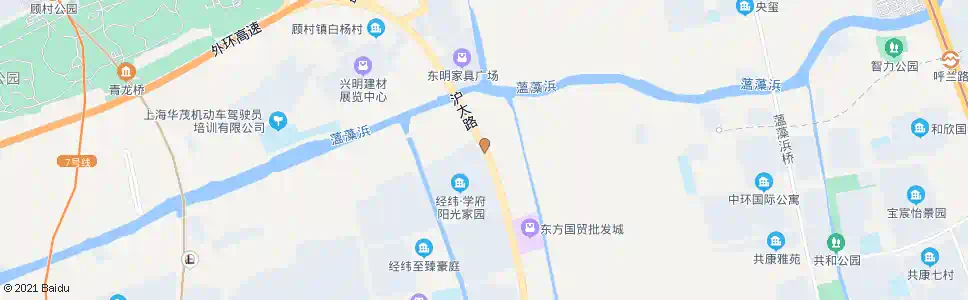 上海沪太路塘桥_公交站地图_上海公交_妙搜公交查询2025