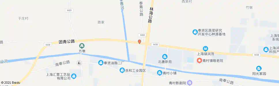 上海团青公路泰青公路_公交站地图_上海公交_妙搜公交查询2025