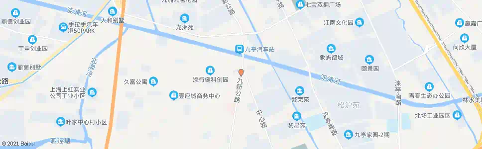 上海九新公路久富路_公交站地图_上海公交_妙搜公交查询2025