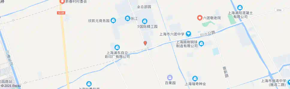 上海川沙路六陈路_公交站地图_上海公交_妙搜公交查询2025