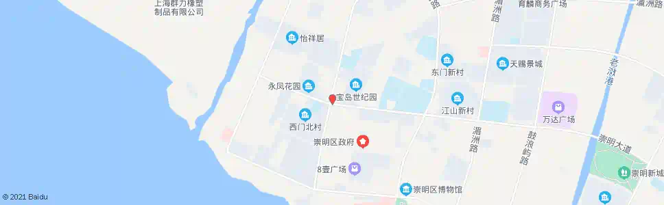 上海北门路西门路_公交站地图_上海公交_妙搜公交查询2025