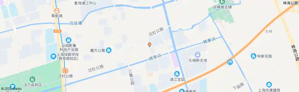 上海谈中路群益路_公交站地图_上海公交_妙搜公交查询2025