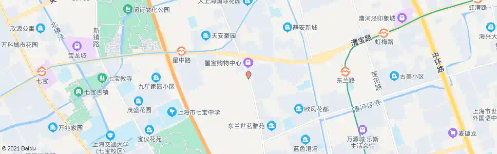 上海虹莘路星风路_公交站地图_上海公交_妙搜公交查询2025