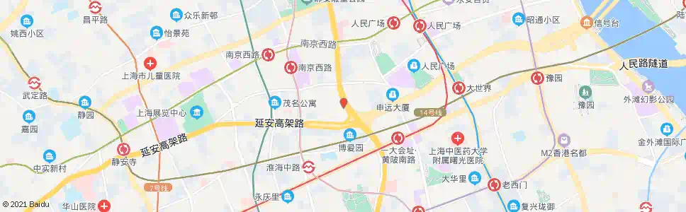 上海老成都北路大沽路_公交站地图_上海公交_妙搜公交查询2025