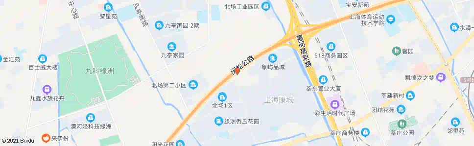 上海雪家桥路新桥场南路_公交站地图_上海公交_妙搜公交查询2025