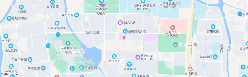 上海江学路北翠路_公交站地图_上海公交_妙搜公交查询2025