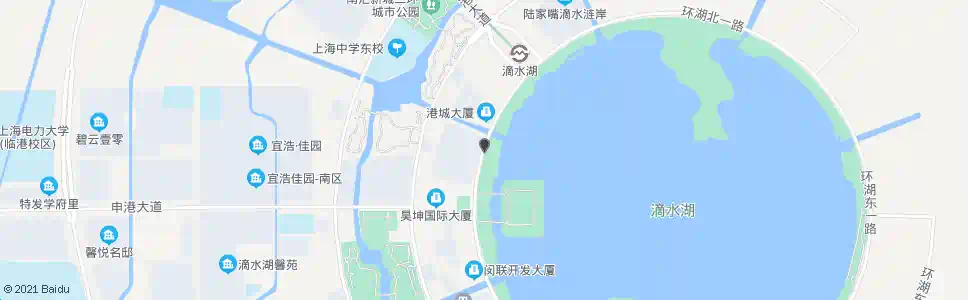 上海临港展示中心_公交站地图_上海公交_妙搜公交查询2025