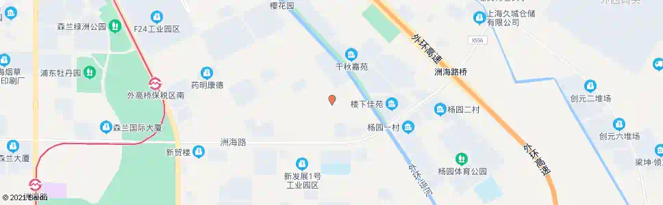 上海希雅路富特东二路_公交站地图_上海公交_妙搜公交查询2025