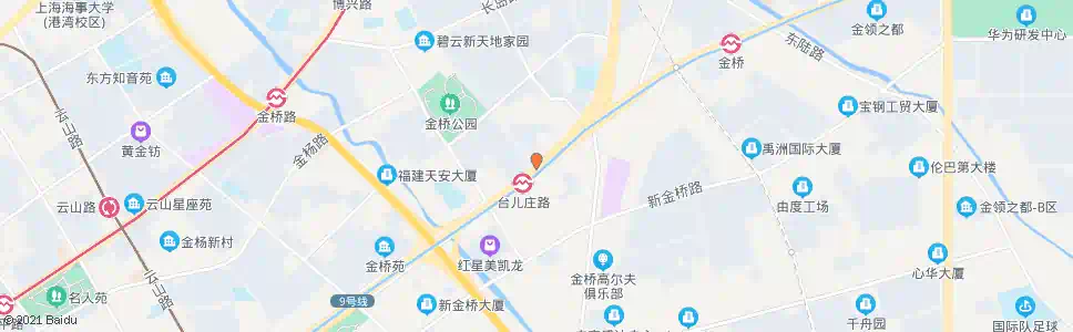 上海台儿庄路杨高中路(临时站)_公交站地图_上海公交_妙搜公交查询2025