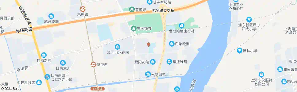 上海龙吟路华济路_公交站地图_上海公交_妙搜公交查询2025