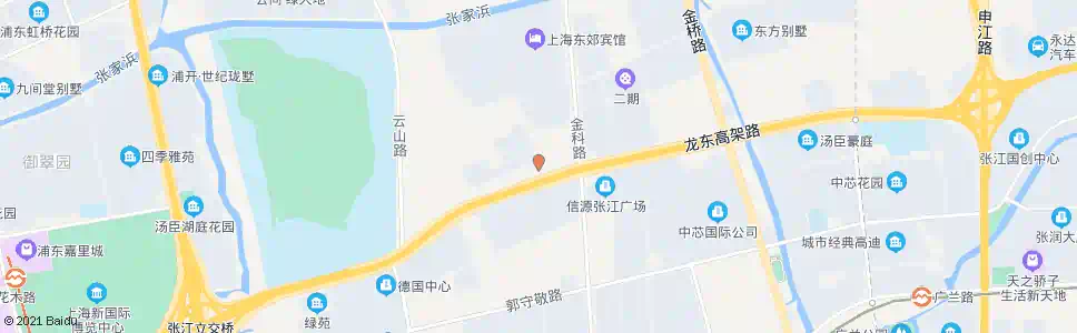 上海龙三路龙东大道_公交站地图_上海公交_妙搜公交查询2025