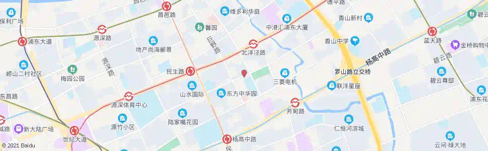 上海羽山路苗圃路_公交站地图_上海公交_妙搜公交查询2025