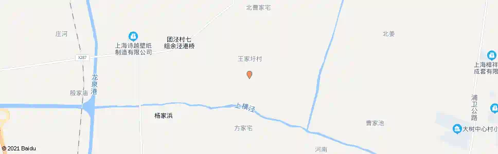 上海团泾村11组(招呼站)_公交站地图_上海公交_妙搜公交查询2025