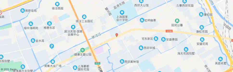 上海沪青平公路谢家宅_公交站地图_上海公交_妙搜公交查询2025