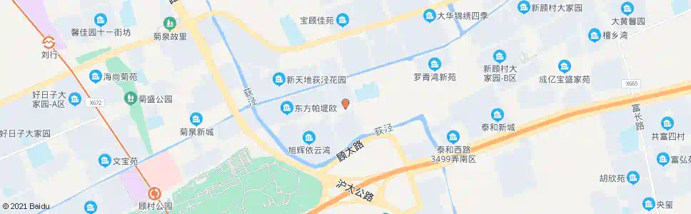 上海顾北路电台路_公交站地图_上海公交_妙搜公交查询2025