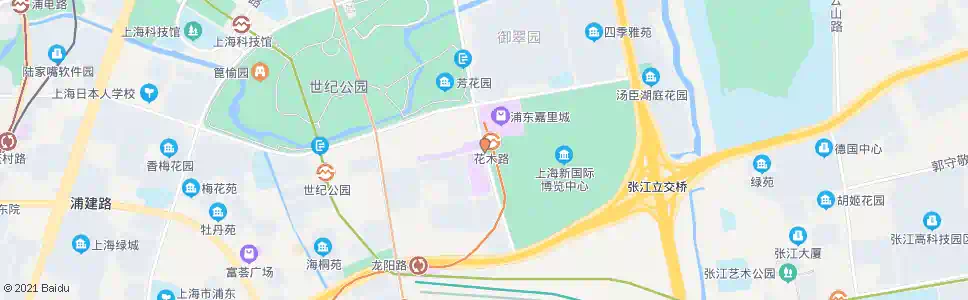 上海芳甸路梅花路_公交站地图_上海公交_妙搜公交查询2025