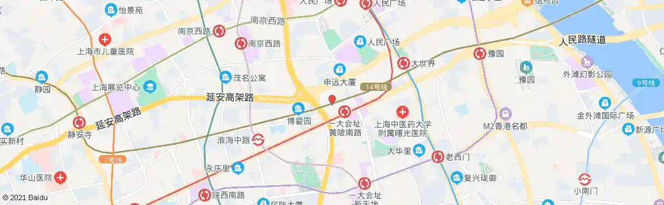 上海淡水路金陵西路_公交站地图_上海公交_妙搜公交查询2025