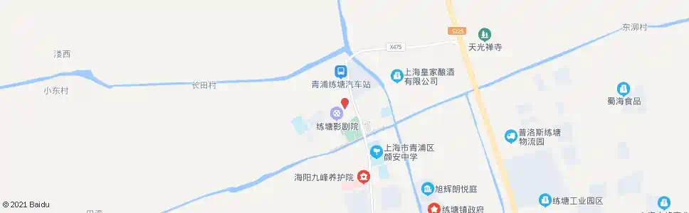 上海老朱枫公路练新路_公交站地图_上海公交_妙搜公交查询2025