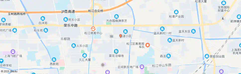 上海菜花泾市场_公交站地图_上海公交_妙搜公交查询2025