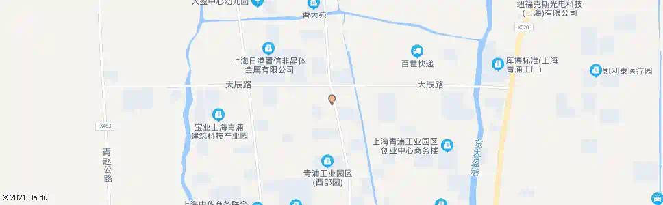上海天辰路新姚村_公交站地图_上海公交_妙搜公交查询2025