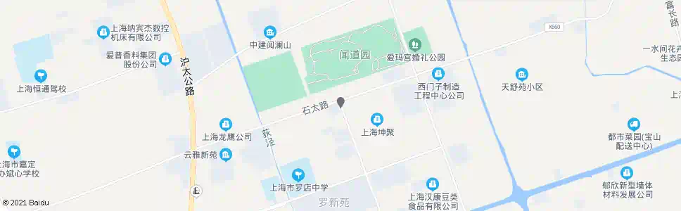 上海抚远路石太路_公交站地图_上海公交_妙搜公交查询2025