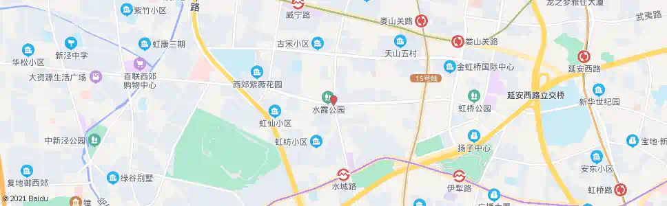 上海仙霞路水城路_公交站地图_上海公交_妙搜公交查询2025