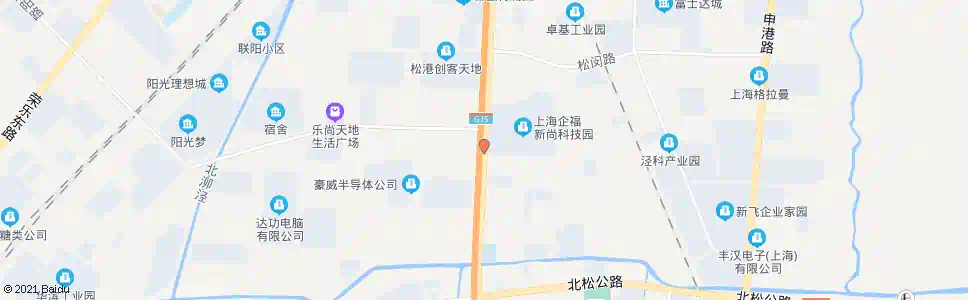 上海松江出口加工区_公交站地图_上海公交_妙搜公交查询2025