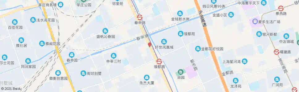 上海沪闵路申北路_公交站地图_上海公交_妙搜公交查询2025