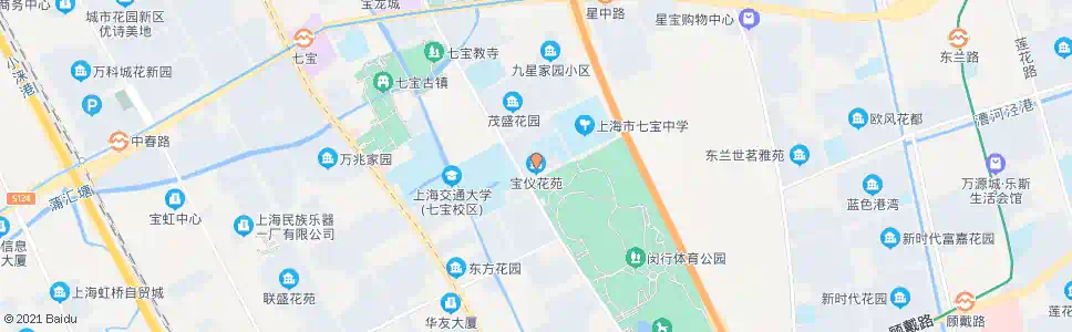 上海新镇路宝仪花园_公交站地图_上海公交_妙搜公交查询2025