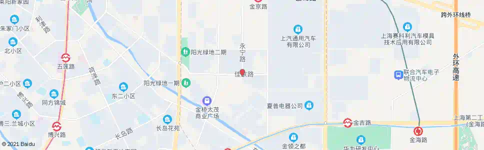 上海佳京路永宁路_公交站地图_上海公交_妙搜公交查询2025