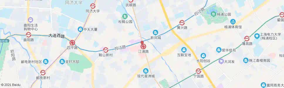 上海丹阳路江浦路_公交站地图_上海公交_妙搜公交查询2025