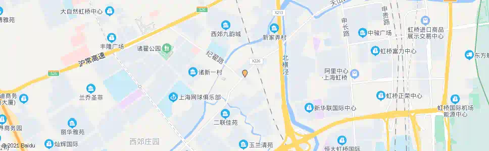 上海纪翟路北翟路_公交站地图_上海公交_妙搜公交查询2025