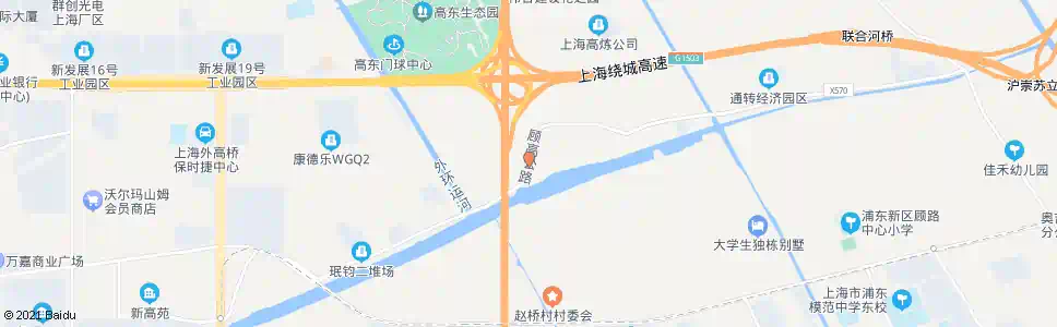上海顾高公路沈家宅(招呼站)_公交站地图_上海公交_妙搜公交查询2025