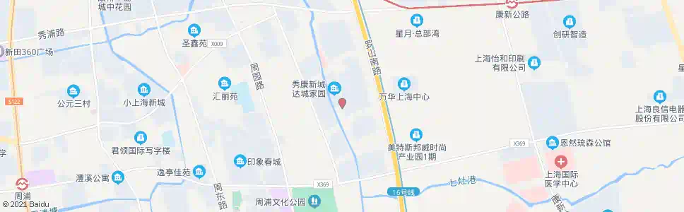 上海康弘路康汇路_公交站地图_上海公交_妙搜公交查询2025