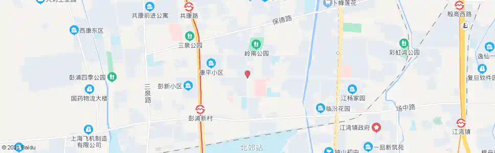 上海岭南路临汾路_公交站地图_上海公交_妙搜公交查询2025