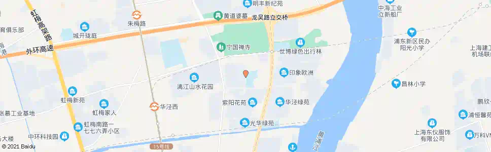 上海华济路龙吟路_公交站地图_上海公交_妙搜公交查询2025