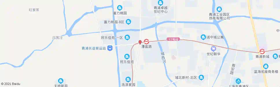 上海盈港路漕盈路(下客站)_公交站地图_上海公交_妙搜公交查询2025