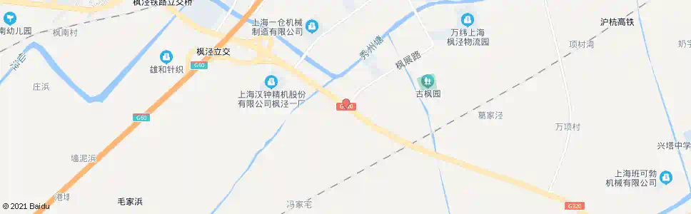 上海野米泾东_公交站地图_上海公交_妙搜公交查询2025