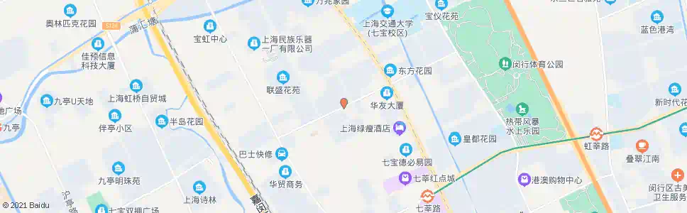 上海中谊路华林路_公交站地图_上海公交_妙搜公交查询2025