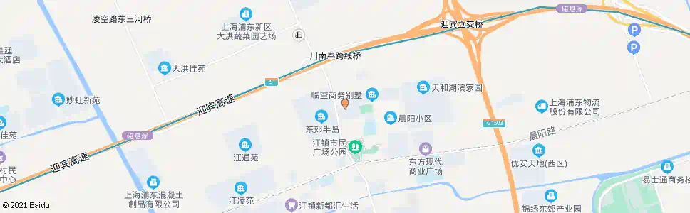 上海朝晖路川南奉公路_公交站地图_上海公交_妙搜公交查询2025
