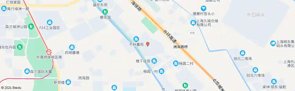 上海北新园路高东二路_公交站地图_上海公交_妙搜公交查询2025