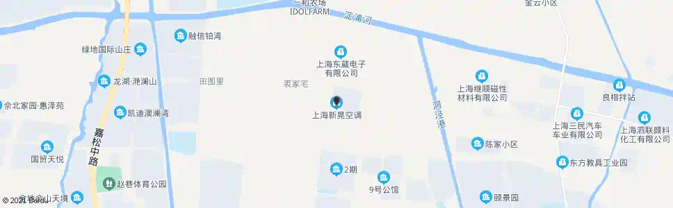 上海三祥路刘五路(新晃空调公司)_公交站地图_上海公交_妙搜公交查询2025
