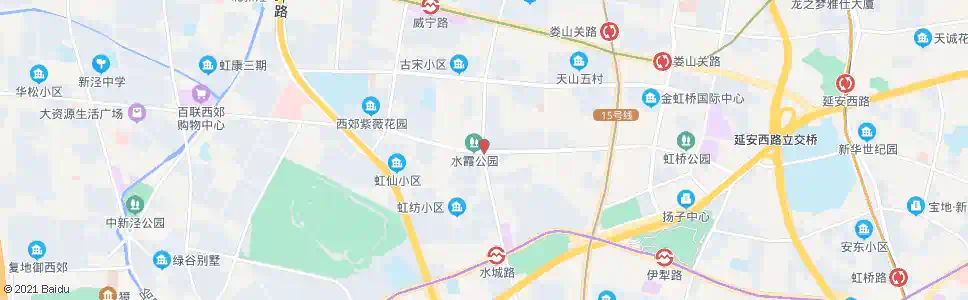 上海水城路仙霞宾馆_公交站地图_上海公交_妙搜公交查询2025
