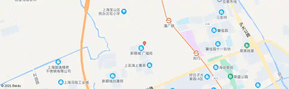 上海联杨路潘广路_公交站地图_上海公交_妙搜公交查询2025