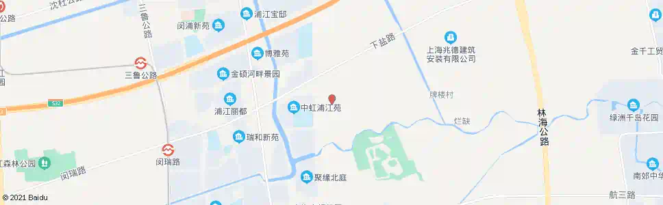 上海谈龙路闵瑞路_公交站地图_上海公交_妙搜公交查询2025