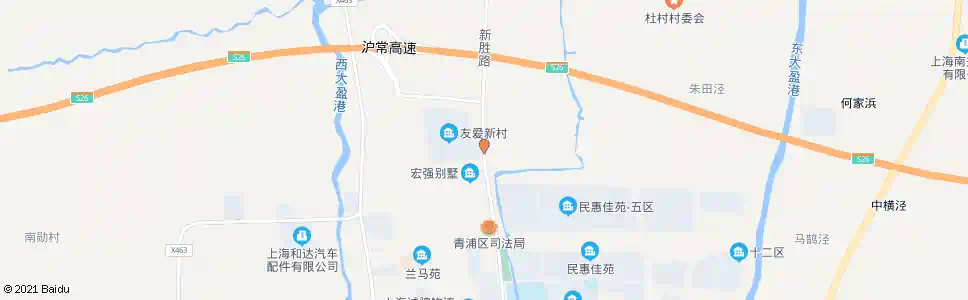 上海蔷薇新村(招呼站)_公交站地图_上海公交_妙搜公交查询2025