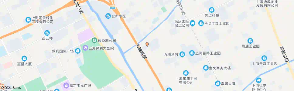 上海中心路彭家路_公交站地图_上海公交_妙搜公交查询2025