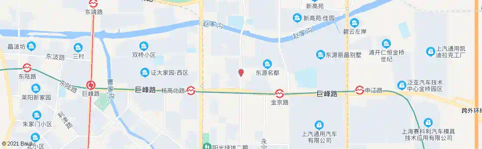上海金高路源华路_公交站地图_上海公交_妙搜公交查询2025