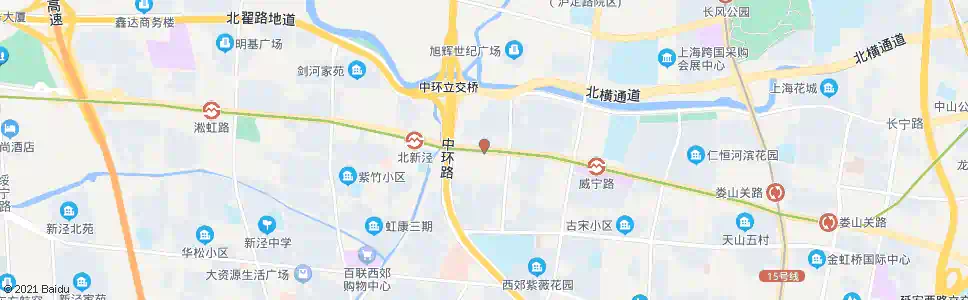 上海天山路哈密路_公交站地图_上海公交_妙搜公交查询2025